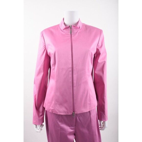 The Limited 90s Stretch Womens Suit Blazer Large & cropped Pants Cuffs sz 12 NWT - Picture 1 of 13